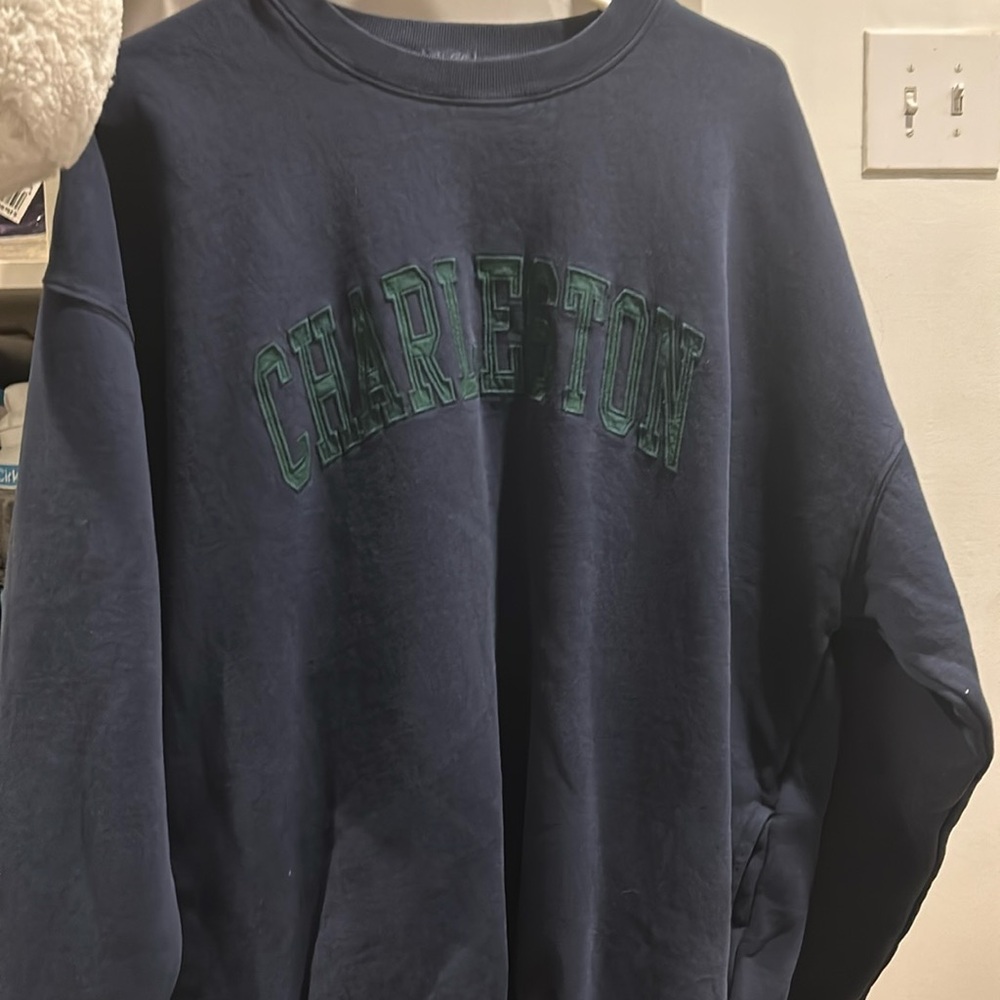 Brandy melville navy charleston crew neck